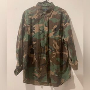 Ralph Lauren Camouflage Button Down Shirt